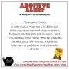 Thumbnail image for Food Additive: Tartrazine – E102