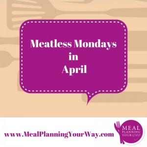 meatless monday april