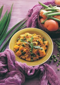 pea-potato curry