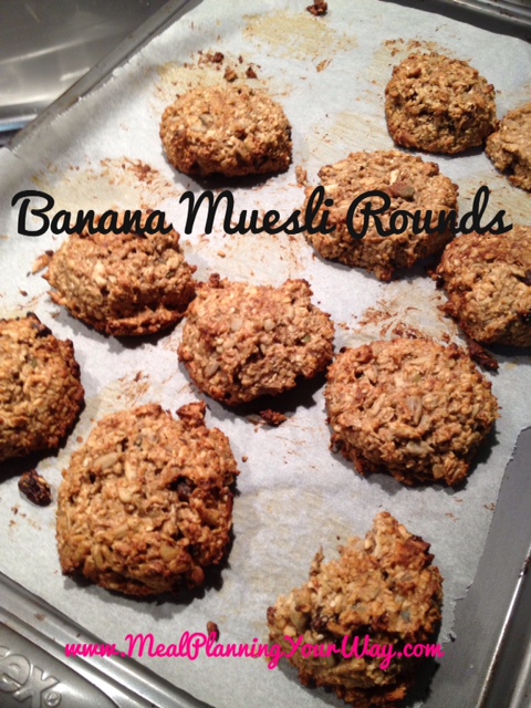 banana muesli rounds