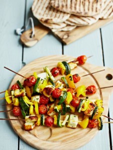 greek vege kebabs